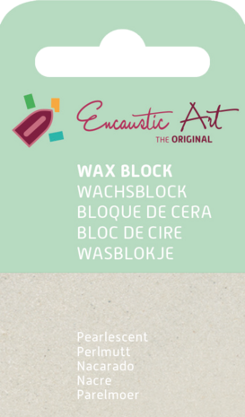 Encaustic Art wax - (29) parelmoer 
