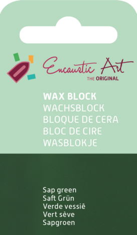 Encaustic Art wax - (45) sapgroen 