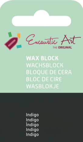 Encaustic Art wax - (47) indigo 