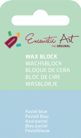 Encaustic Art wax - (31) pastel blauw 