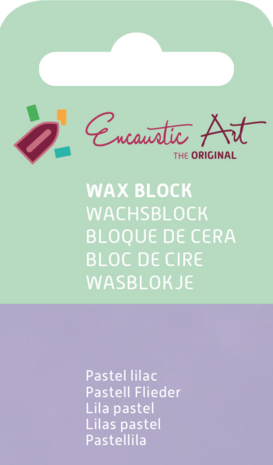 Encaustic Art wax - (32) pastel lila 