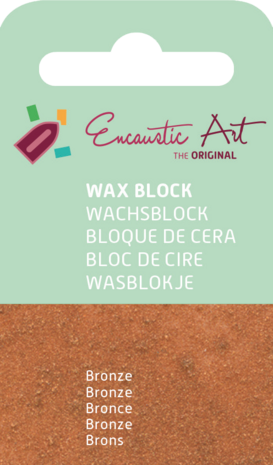 Encaustic Art wax - (28) brons 