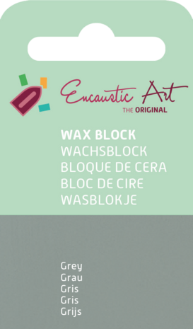 Encaustic Art wax - (17) grijs 