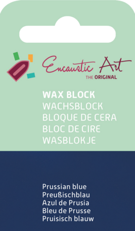 Encaustic Art wax - (18) pruisisch blauw 