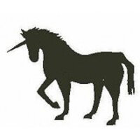 Encaustic Art stempel - eenhoorn (klein)