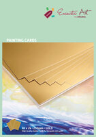 Encaustic Art schilderkaarten A3 - goud